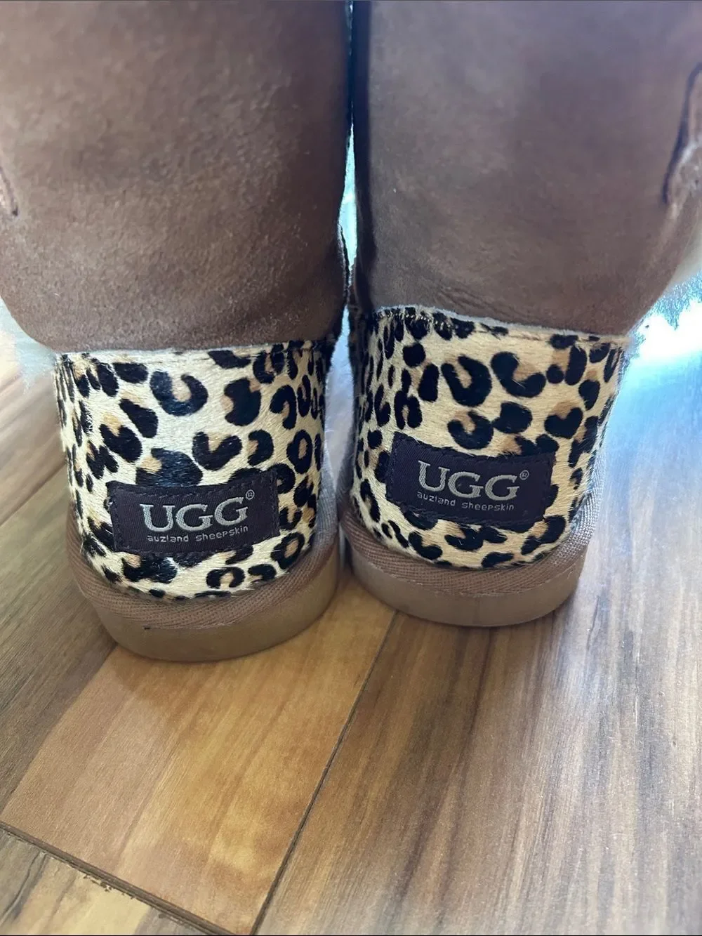 UGG Chestnut Leopard Boots